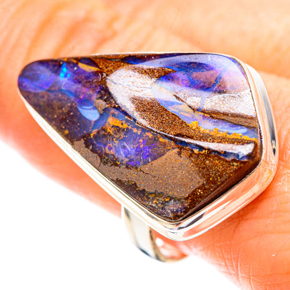 Large Boulder Opal Ring Size 9.75 (925 Sterling Silver) RING136765