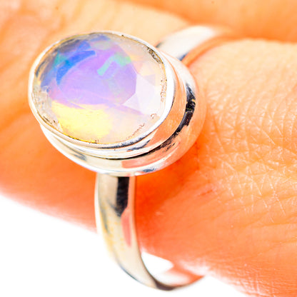 Ethiopian Opal 925 Sterling Silver Ring Size 10 (925 Sterling Silver) RING137509