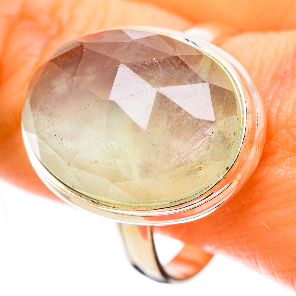 Ana Silver Co Prehnite Ring Size 11.75 (925 Sterling Silver)