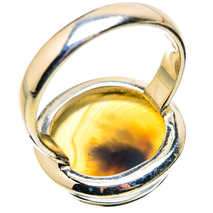 Scenic Dendritic Agate Ring Size 8 (925 Sterling Silver) RING134901