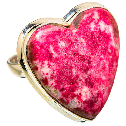 Large Thulite Ring Size 9 (925 Sterling Silver) RING135564