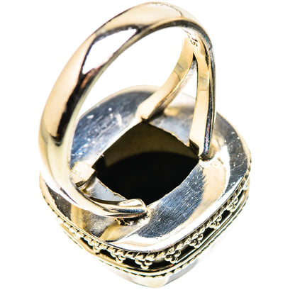 Black Onyx Ring Size 7.25 (925 Sterling Silver) RING134588