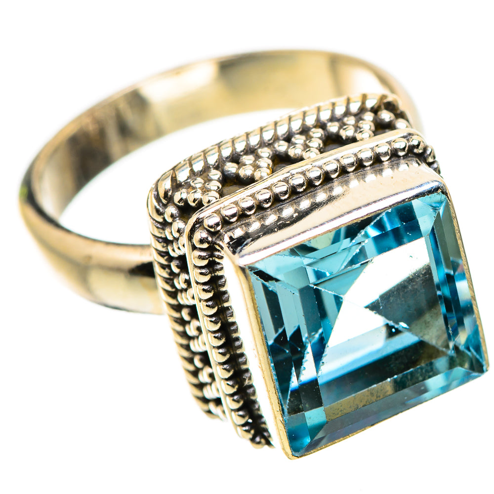 Ana Silver Co Blue Topaz Ring Size 6.25 (925 Sterling Silver)