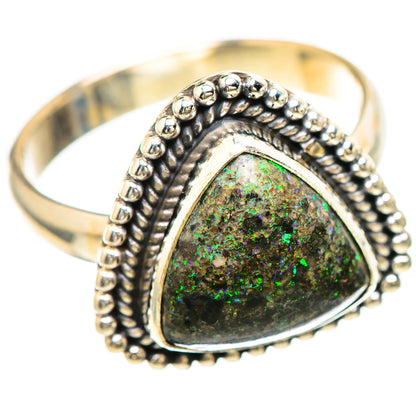 Andamooka Opal Ring Size 7 (925 Sterling Silver) RING136479