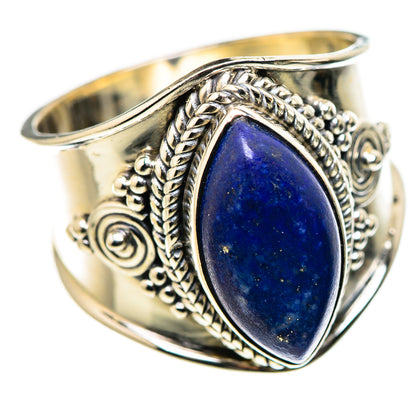 Lapis Lazuli Ring Size 7.25 (925 Sterling Silver) RING134574