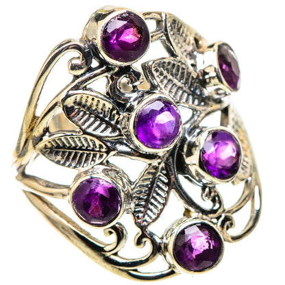 Amethyst 925 Sterling Silver Ring Size 7.5 (925 Sterling Silver) RING137730