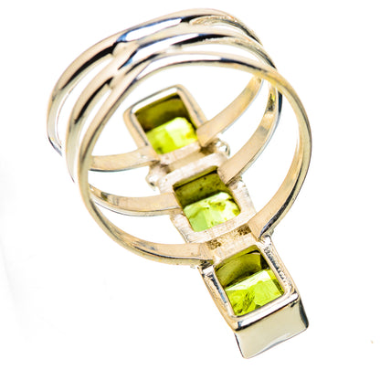 Large Peridot Ring Size 8 (925 Sterling Silver) RING135728