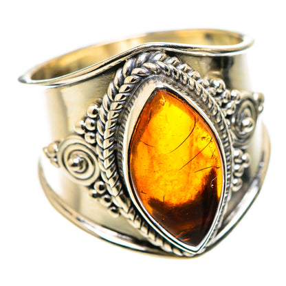 Ana Silver Co Baltic Amber Ring Size 6.5 (925 Sterling Silver)