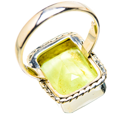 Prehnite Ring Size 10.75 (925 Sterling Silver) RING134578