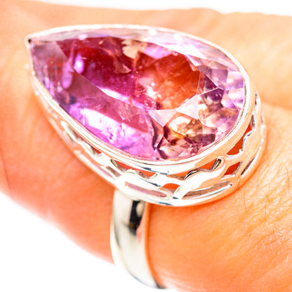 Large Faceted Ametrine Ring Size 7 (925 Sterling Silver) RING137155