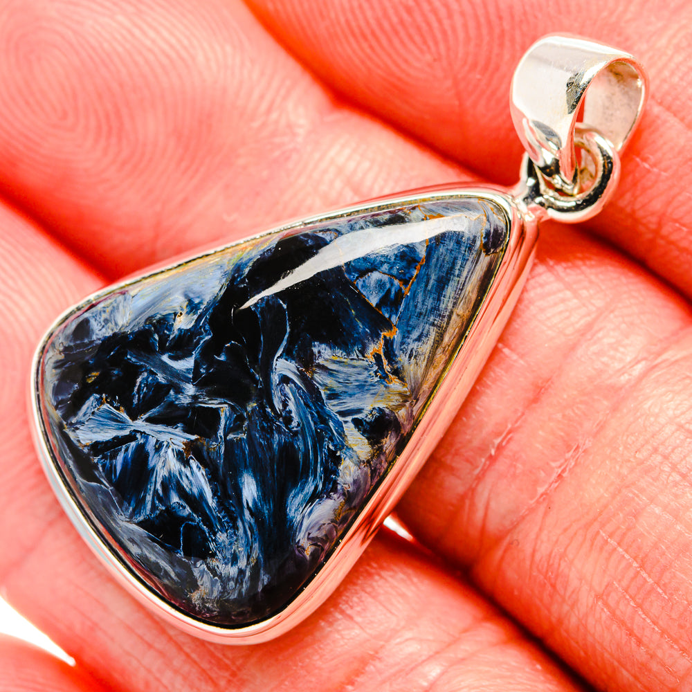 Pietersite Pendant 1 1/2" (925 Sterling Silver) PD36883