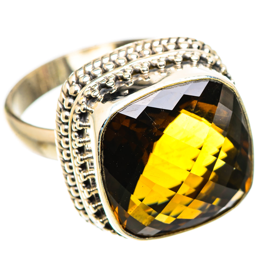 Ana Silver Co Mandarin Citrine Ring Size 9 (925 Sterling Silver)