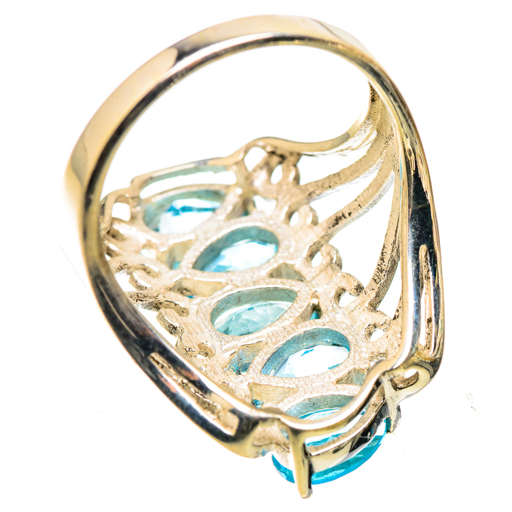 Ana Silver Co Blue Topaz Ring Size 8.25 (925 Sterling Silver)