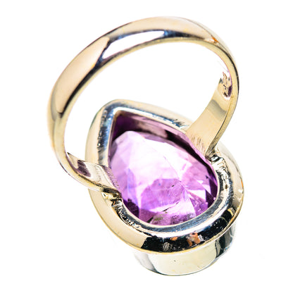 Ana Silver Co Faceted Amethyst Ring Size 6.25 (925 Sterling Silver)