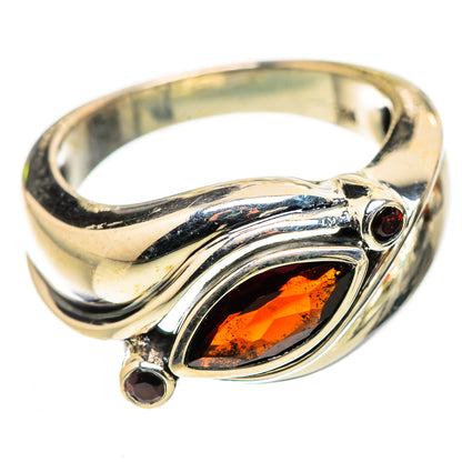 Garnet Ring Size 8 (925 Sterling Silver) RING135637