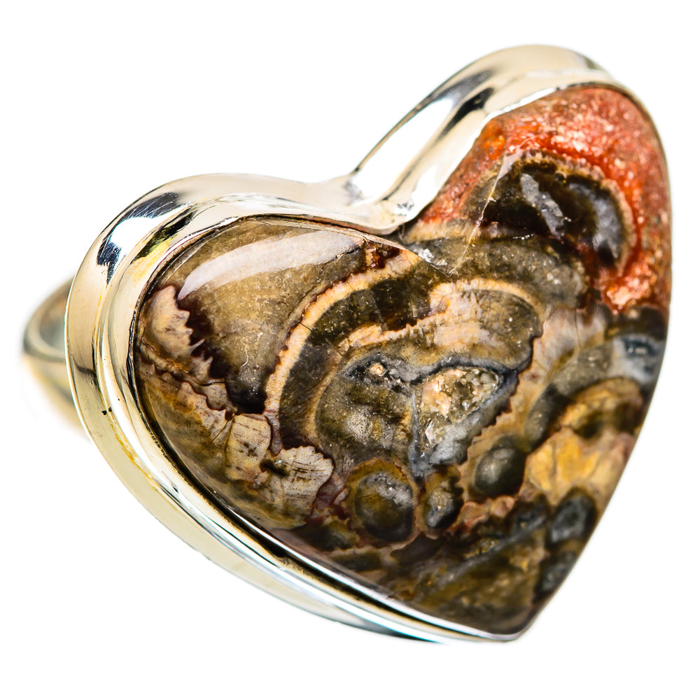 Large Mushroom Rhyolite Ring Size 6 (925 Sterling Silver) RING135951