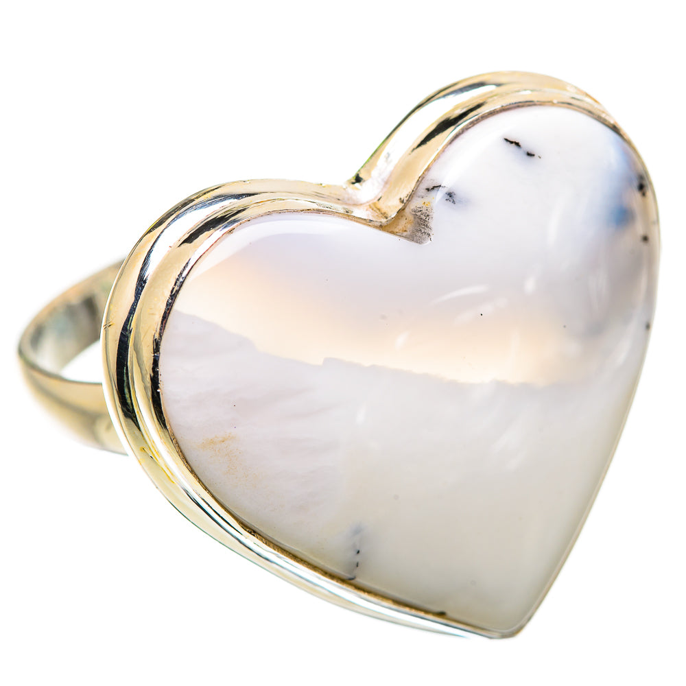 Large Dendritic Opal Ring Size 11.75 (925 Sterling Silver) RING135715
