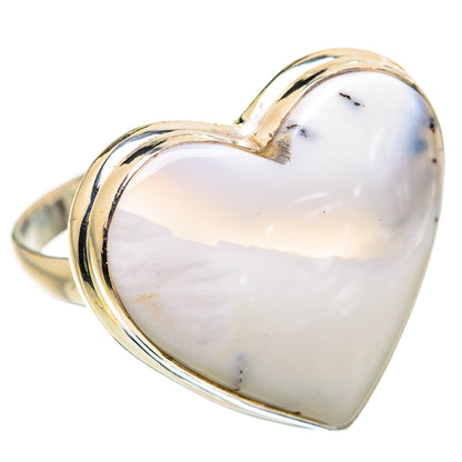 Large Dendritic Opal Ring Size 11.75 (925 Sterling Silver) RING135715