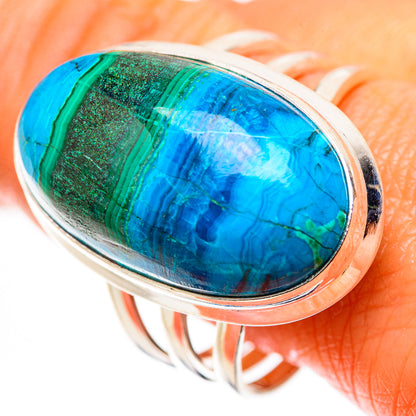 Malachite In Chrysocolla Ring Size 11.75 (925 Sterling Silver) RING134932