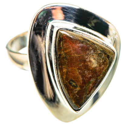 Ammolite 925 Sterling Silver Ring Size 9.75 Ana Co R136257