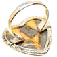 Septarian Nodule Ring Size 12.75 (925 Sterling Silver) RING134952