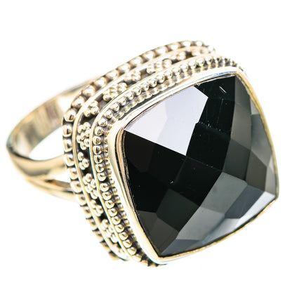 Black Onyx 925 Sterling Silver Ring Size 7.25 (925 Sterling Silver) RING137256