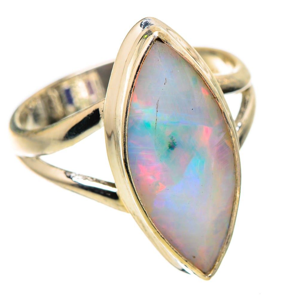 Ethiopian Opal Ring Size 7.5 (925 Sterling Silver) RING135319