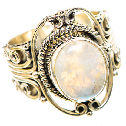 Rainbow Moonstone 925 Sterling Silver Ring Size 8.25 (925 Sterling Silver) RING137186