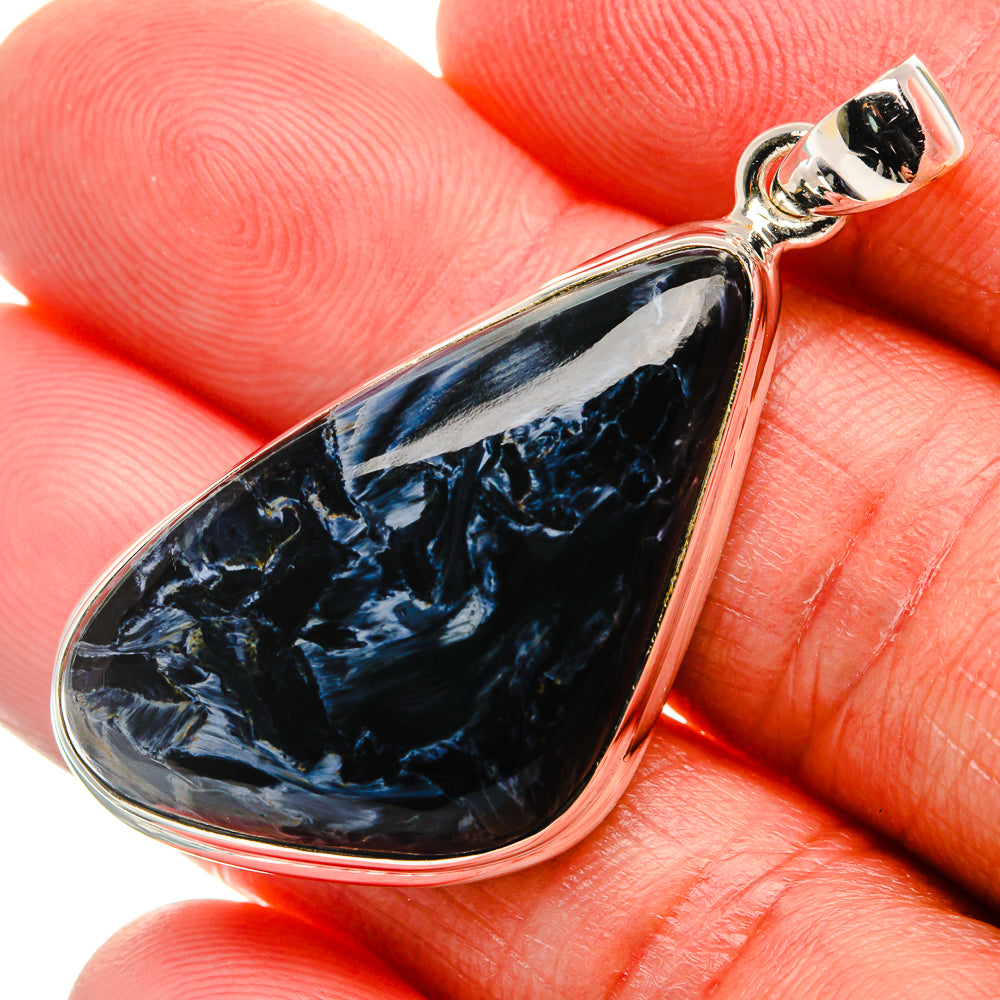 Pietersite Pendant 1 3/4" (925 Sterling Silver) PD37145