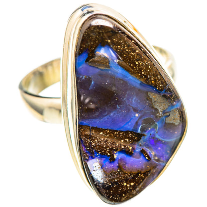 Boulder Opal Ring Size 7.5 (925 Sterling Silver) RING136504