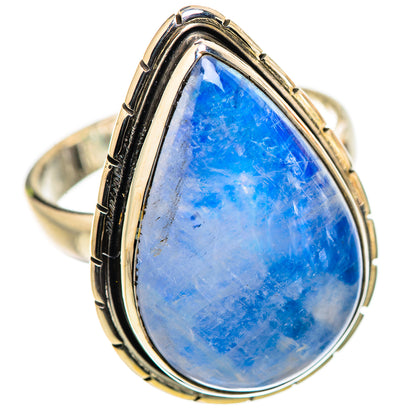 Rainbow Moonstone Ring Size 8.5 (925 Sterling Silver) RING135628