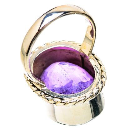 Faceted Amethyst Ring Size 7 (925 Sterling Silver) RING135225