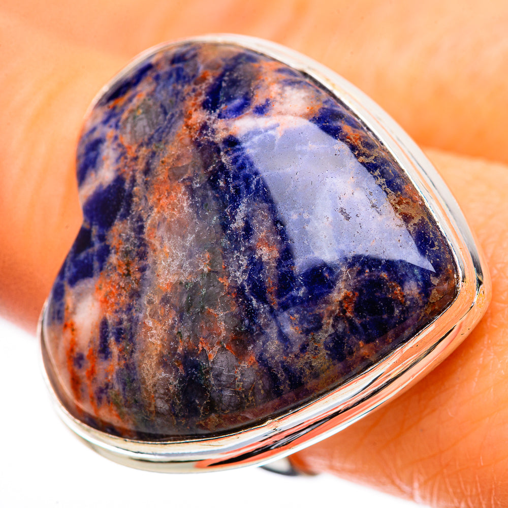 Large Sodalite Ring Size 9 (925 Sterling Silver) RING135970