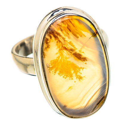 Ana Silver Co Scenic Dendritic Agate Ring Size 6 (925 Sterling Silver)