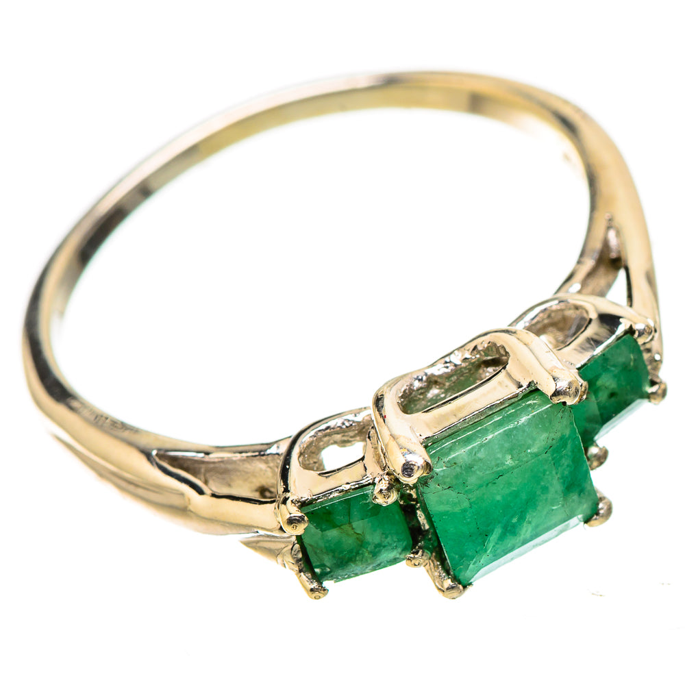 Emerald Ring Size 6.5 (925 Sterling Silver) RING134679