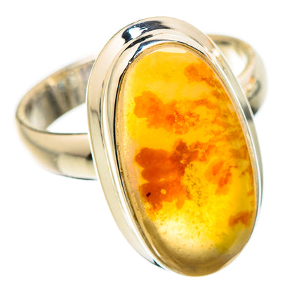 Scenic Dendritic Agate Ring Size 6.25 (925 Sterling Silver) RING135264