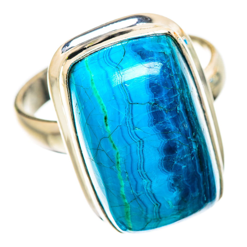 Chrysocolla Ring Size 9 (925 Sterling Silver) RING135305