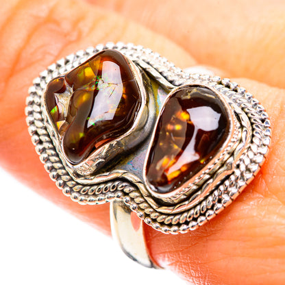 Mexican Fire Agate Ring Size 9 (925 Sterling Silver) RING136211