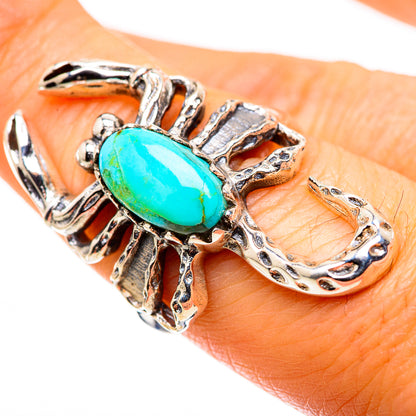 Chrysocolla Ring Size 7.5 (925 Sterling Silver) RING135692