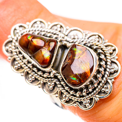 Mexican Fire Agate Ring Size 6 (925 Sterling Silver) RING135399
