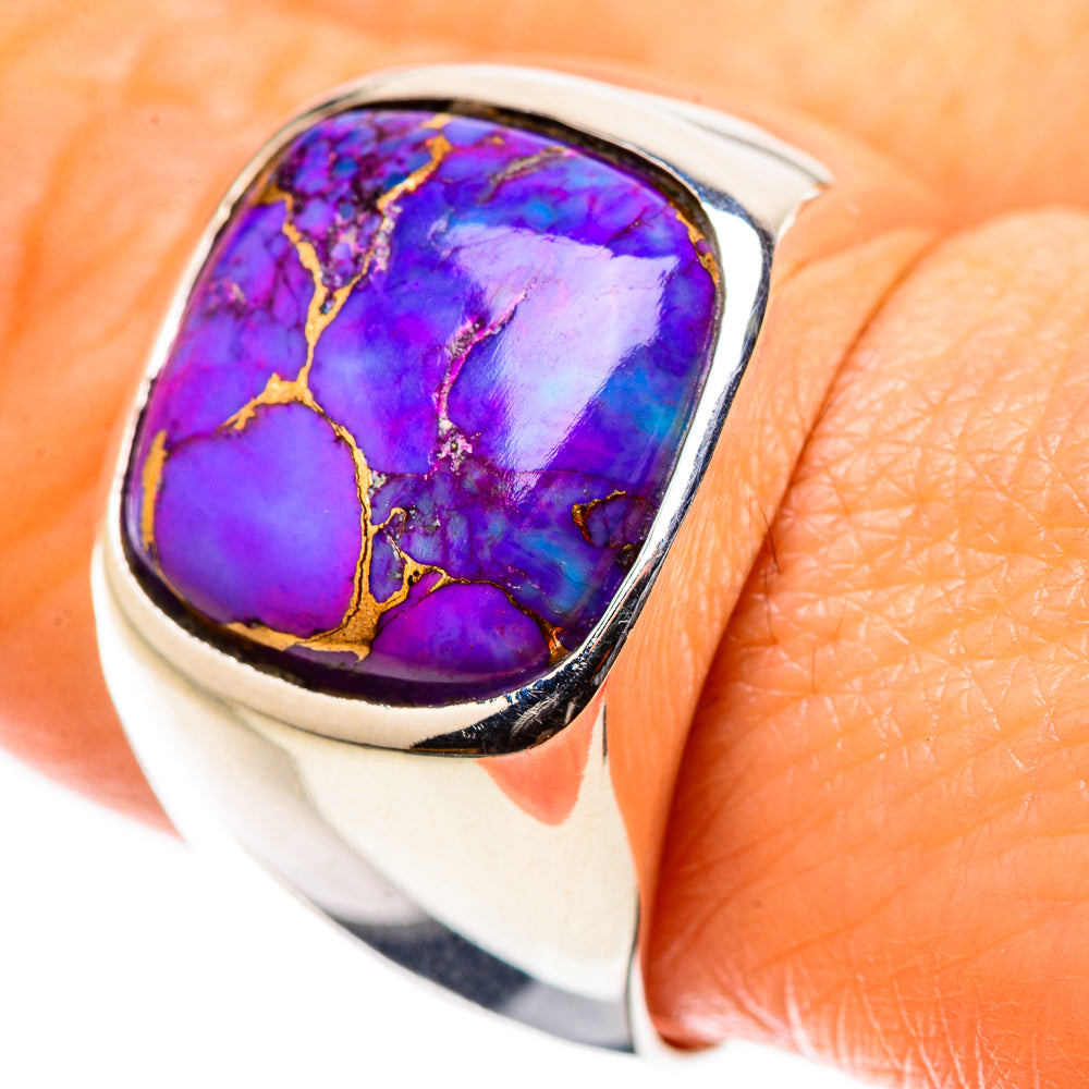 Ana Silver Co Purple Copper Composite Turquoise Ring Size 9.25 (925 Sterling Silver)
