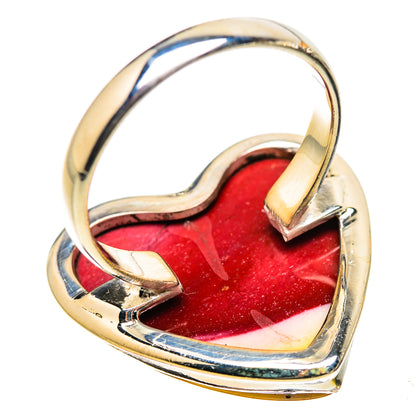 Large Mookaite Ring Size 10.75 (925 Sterling Silver) RING135590