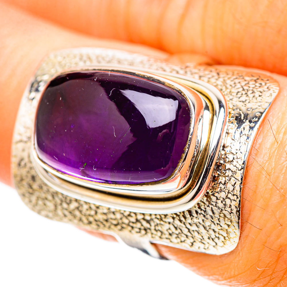 Amethyst 925 Sterling Silver Ring Size 7 (925 Sterling Silver) RING137731