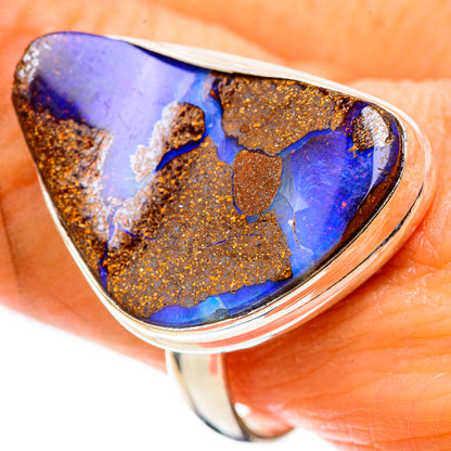 Boulder Opal 925 Sterling Silver Ring Size 9.75 (925 Sterling Silver) RING137741