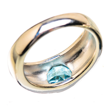 Blue Topaz Ring Size 6.5 (925 Sterling Silver) RING135820