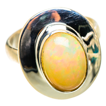 Ethiopian Opal Ring Size 6.5 (925 Sterling Silver) RING135497