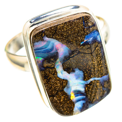 Boulder Opal Ring Size 9.5 (925 Sterling Silver) RING136614