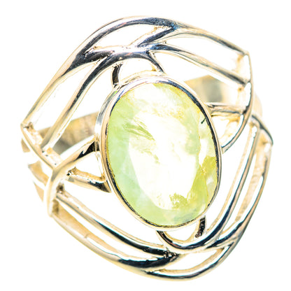 Prehnite 925 Sterling Silver Ring Size 11 (925 Sterling Silver) RING137489