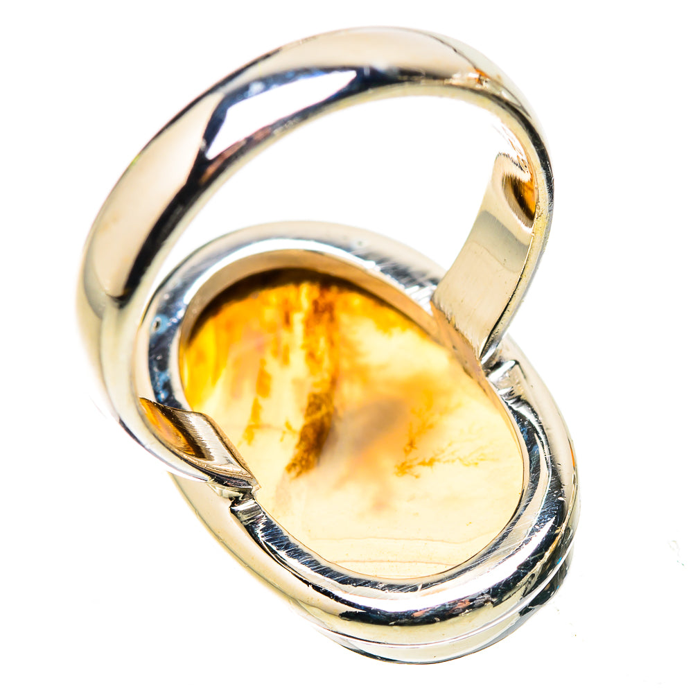 Ana Silver Co Scenic Dendritic Agate Ring Size 6 (925 Sterling Silver)
