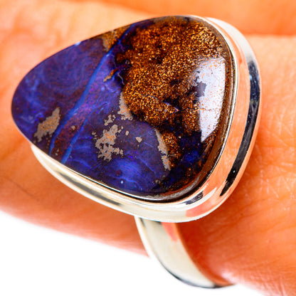 Boulder Opal 925 Sterling Silver Ring Size 9.75 (925 Sterling Silver) RING137616